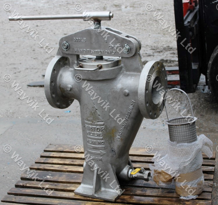 In Line Basket Filters and Strainers